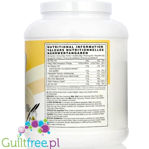 Naughty Boy Whey Advanced Protein Vanilla Ice Cream 2kg - gęsta odżywka białkowa WPI, WPC & MPC, Lody Waniliowe by Naughty Boy (naughty-boy-whey-advanced-protein-vanilla-ice-cream2kg-gesta-odzywka-bialkowa-wpi-wpc-mpc-lody-waniliowe)