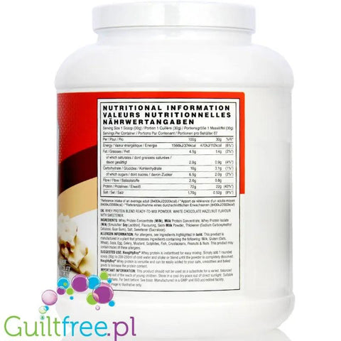 Naughty Boy Whey Advanced Protein White Chocolate Hazelnut - odżywka białkowa WPI, WPC, Biała Czekolada z Orzechami Laskowymi by Naughty Boy (naughty-boy-whey-advanced-protein-white-chocolate-hazelnut-odzywka-bialkowa-wpi-wpc-biala-czekolada-z-orzechami-laskowymi)