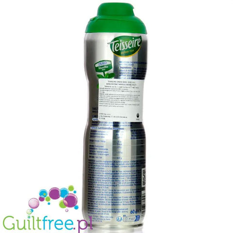 Teisseire 0% Menthe Verte - syrop bez dodatku cukru, Mięta, na 4,8L napoju by Teisseire (teisseire-0-menthe-verte-syrop-bez-dodatku-cukru-mieta-na-48l-napoju)