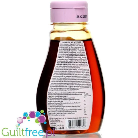N!CK'S Nicks Maple Fiber Sirup - wegański syrop błonnikowy bez cukru ze stewią o smaku klonowym by Nick's! (nck-s-nicks-maple-fiber-sirup-weganski-syrop-blonnikowy-bez-cukru-ze-stewia-o-smaku-klonowym)