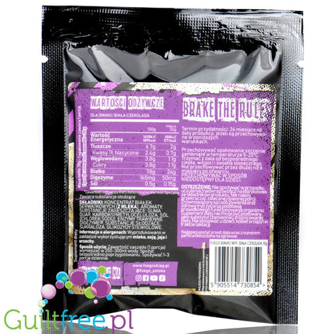 Fuego Whey Protein Milk Chocolate 30g - koncentrat białek serwatkowych o smaku mlecznej czekolady by Fuego (fuego-whey-protein-milk-chocolate-30g-koncentrat-bialek-serwatkowych-o-smaku-mlecznej-czekolady)