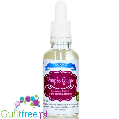 Funky Flavors Basic Purple Grape 30ml - aromat ciemnych winogron bez cukru i słodzików by Funky Flavors (funky-flavors-purple-grape-30ml)