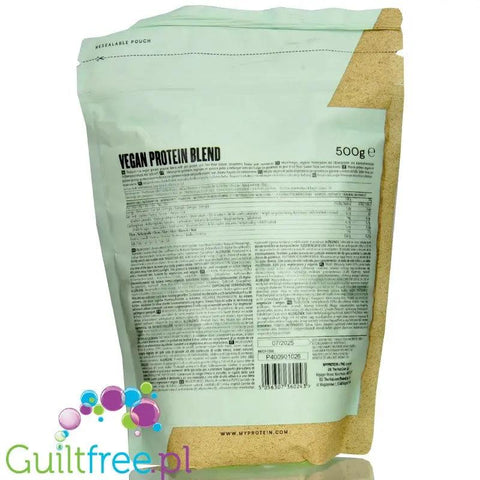 MyProtein Vegan Protein Blend Vanilla 0,5KG - wegańska odżywka białkowa bez soi i cukru by My Protein (myprotein-vegan-protein-blend-vanilla-05kg-weganska-odzywka-bialkowa-bez-soi-i-cukru)