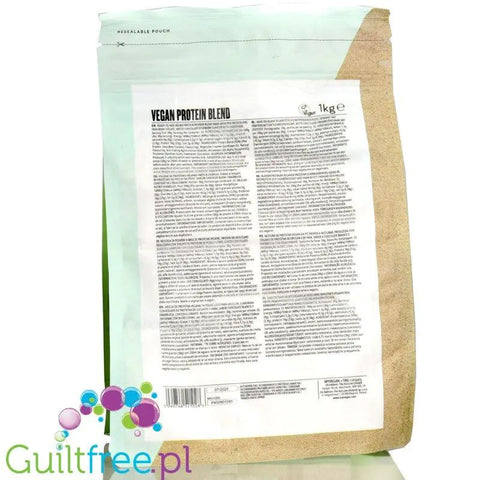 MyProtein Vegan Protein Blend White Chocolate Raspberry 1kg - wegańska odżywka białkowa bez soi i cukru by My Protein (myprotein-vegan-protein-blend-white-chocolate-raspberry-1kg-weganska-odzywka-bialkowa-bez-soi-i-cukru)