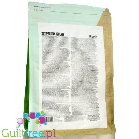 MyProtein Vegan Soy Protein Isolate Coconut 1kg - wegańska odżywka białkowa, izolat białka sojowego by My Protein (myprotein-vegan-soy-protein-isolate-coconut-1kg-weganska-odzywka-bialkowa-izolat-bialka-sojowego)