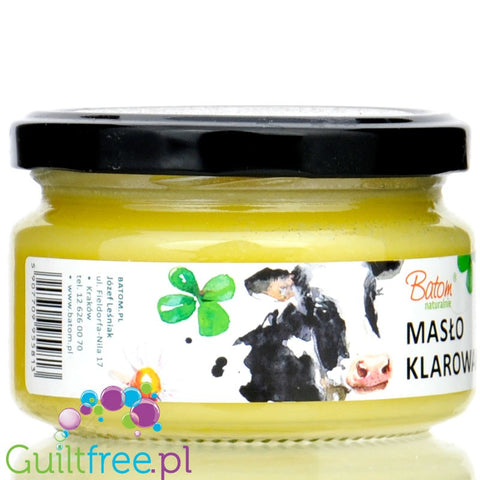 Batom Ghee 200g - organiczne masło klarowane 100% by Batom (batom-ghee-200g-organiczne-maslo-klarowane-100)
