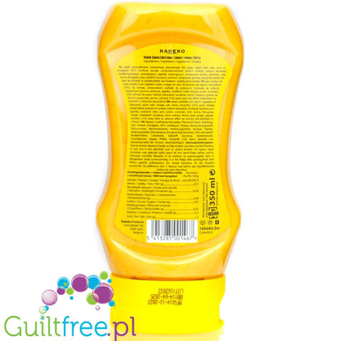 Rabeko Snack Sauce Zero 350ml - niskokaloryczny sos do frytek i dań z grilla bez cukru i tłuszczu by Rabeko (rabeko-snack-sauce-zero-350ml-sos-bez-cukru-i-tluszczu)