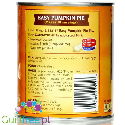 Libby's Pumpkin Pie Mix - gotowa masa do ciasta dyniowego, autentyczna z USA by Libby's (libby-s-pumpkin-pie-mix-gotowa-masa-do-ciasta-dyniowego-autentyczna-z-usa)