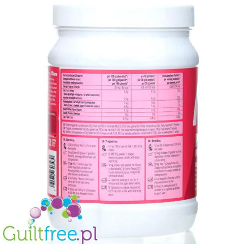 More Nutrition Protein Pudding Chocolate - budyń proteinowy 23g białka, bez cukru i słodzików by More Nutrition (more-nutrition-protein-pudding-chocolate-budyn-proteinowy-23g-bialka-bez-cukru-i-slodzikow)