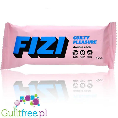FIZI Guilty Pleasure Double Coco - wegański baton kokosowy w polewie czekoladowej by Fizi (fizi-guilty-pleasure-double-coco-weganski-baton-w-polewie-czekoladowej)