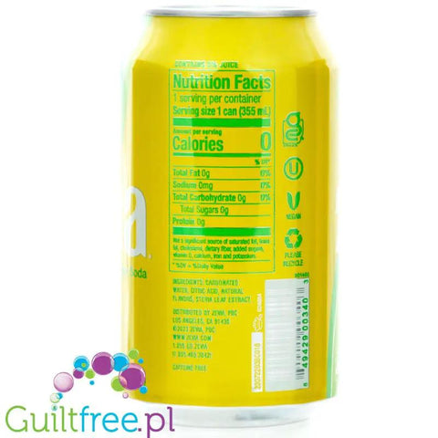 Zevia Zero Lemon Lime Twist - 100% naturalny napój bez kalorii ze stewią by Zevia (zevia-zero-lemon-lime-twist-100-naturalna-bez-kalorii-ze-stewia)