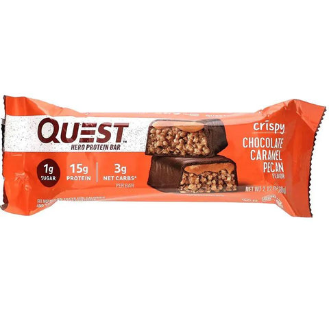 Quest Hero Chocolate Pecan Caramel 52g by Quest Nutrition (quest-hero-chocolate-pecan-caramel-52g)