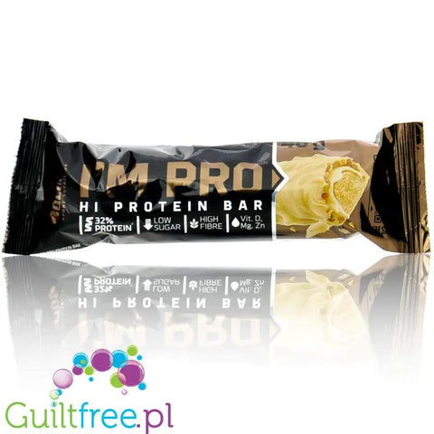 Olimp I'm Pro Protein Bar Coffee Delight - baton proteinowy 32% białka, smak Biała Czekolada & Kawa by Olimp (olimp-i-m-pro-protein-bar-coffee-delight-baton-proteinowy-32-bialka-smak-biala-czekolada-kawa)