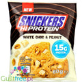 Snickers Hi-Protein Cookie White Chocolate & Peanut - ciastko proteinowe 15g białka z kawałkami białej czekolady i orzechami by Mars & Snickers (snickers-hi-protein-cookie-white-chocolate-peanut-ciastko-proteinowe-15g-bialka-z-kawalkami-bialej-czekolady-i-orzechami)
