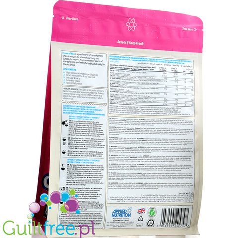 Applied Nutrition Cream of Rice, Raspberry Ripple 1kg - kleik ryżowy bez cukru, regeneracyjny posiłek treningowy by Applied Nutrition (applied-nutrition-cream-of-rice-raspberry-ripple-1kg-kleik-ryzowy-bez-cukru-regeneracyjny-posilek-treningowy)