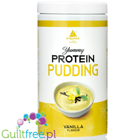 Peak Yummy Protein Pudding Vanilla - waniliowy keto budyń białkowy, 21g białka w porcji 100kcal, 15 porcji puddingu by Peak Performance (peak-yummy-protein-pudding-vanilla-waniliowy-keto-budyn-bialkowy-21g-bialka-w-porcji-100kcal-15-porcji-puddingu)