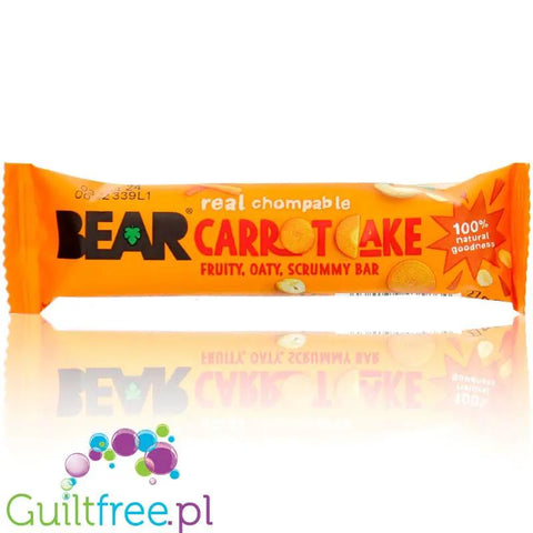 Bear Carrot Cake Bars - naturalny batonik, tylko warzywa, owoce & orzechy by Bear (bear-carrot-cake-bars-naturalny-batonik-tylko-warzywa-owoce-orzechy)
