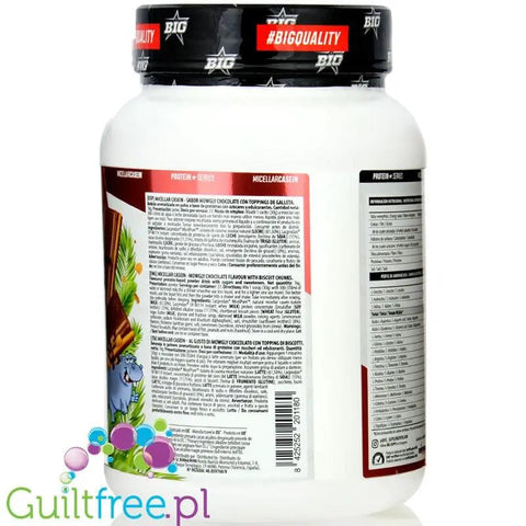 BIG® Micellar Casein, Mowgly Chocolate 1kg - kazeina z Lacprodan MicelPure®, smak Czekolada z Maślanym Herbatnikiem by MAX Protein® (big-micellar-casein-mowgly-chocolate-1kg-kazeina-z-lacprodan-micelpure-smak-czekolada-z-maslanym-herbatnikiem)