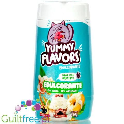 Max Protein Yummy Flavors Edulcorante - słodzik, puder bez cukru 0kcal, 28 razy słodszy od cukru by MAX Protein® (max-protein-yummy-flavors-edulcorante-slodzik-puder-bez-cukru-0kcal-28-razy-slodszy-od-cukru)