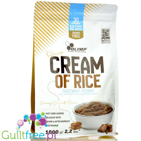 Olimp Cream of Rice, Chocolate 1kg - witaminizowany kleik ryżowy bez cukru, regeneracyjny posiłek treningowy, Czekolada by Olimp (olimp-cream-of-rice-chocolate-1kg-witaminizowany-kleik-ryzowy-bez-cukru-regeneracyjny-posilek-treningowy-czekolada)