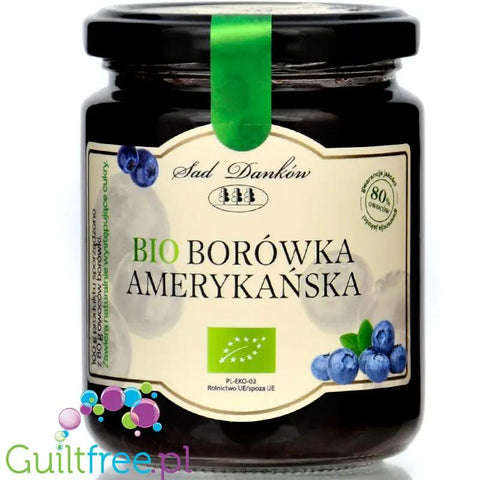 Sad Danków Borówka Amerykańska, ekologiczny dżem bez dodatku cukru i słodzików by Sad Danków (sad-dankow-borowka-amerykanska-ekologiczny-dzem-bez-dodatku-cukru-i-slodzikow)