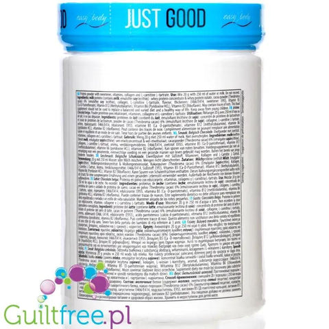 QNT Easy Body Skinny Protein Vanilla Ice Cream - niskokaloryczna odżywka białkowa z kolagenem, L-karnityną i witaminami by QNT (qnt-easy-body-skinny-protein-vanilla-ice-cream-odzywka-bialkowa-z-kolagenem-l-karnityna-i-witaminami)