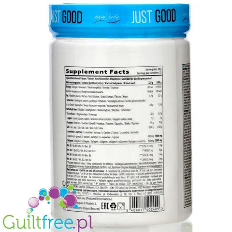 QNT Easy Body Skinny Protein Vanilla Ice Cream - niskokaloryczna odżywka białkowa z kolagenem, L-karnityną i witaminami by QNT (qnt-easy-body-skinny-protein-vanilla-ice-cream-odzywka-bialkowa-z-kolagenem-l-karnityna-i-witaminami)