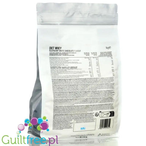 Phd Diet Whey Lean Protein Raspberry & White Chocolate - wegańska odżywka białkowa,L-karnityna, CLA & ekstrakt zielonej herbaty by PhD (phd-diet-whey-lean-protein-raspberry-white-chocolate-weganska-odzywka-bialkowal-karnityna-cla-ekstrakt-zielonej-herbaty)