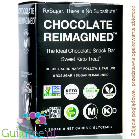 RxSugar Caramel Swealthy Snax Snack Bar - keto baton zero węglowodanó netto by guiltfrii.com (rxsugar-caramel-swealthy-snax-snack-bar-keto-baton-zero-weglowodano-netto)