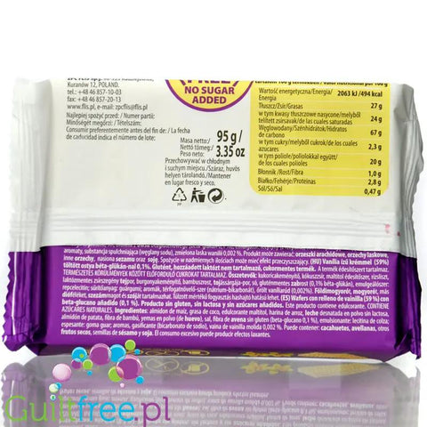 Lea Life wafle z kremem waniliowym bez glutenu, laktozy i bez dodatku cukru by Flis (lea-life-wafle-z-kremem-waniliowym-bez-glutenu-laktozy-i-bez-dodatku-cukru)