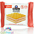 Rip Van Wafers Strawberry 130kcal - wafelek z kremem truskawkowym 1g cukru by Rip Van (rip-van-wafers-strawberry-130kcal-wafelek-z-kremem-truskawkowym-1g-cukru)