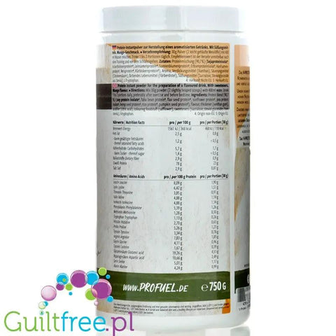 Pro Fuel V-Protein 8K Fresh Mango 750g - wegańska odżywka o smaku świeżego mango by Pro Fuel (pro-fuel-v-protein-8k-fresh-mango-750g-weganska-odzywka-o-smaku-swiezego-mango)
