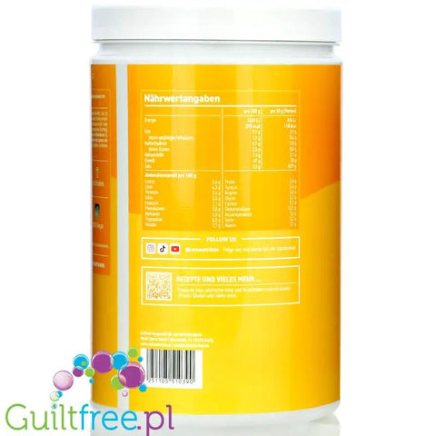 Rocka Nutrition Protein Shake Vanilla Cookie 1kg - wegański szejk proteinowy z 5 źródeł białek roślinnych bez cukru by Rocka Nutrition (rocka-nutrition-protein-shake-vanilla-cookie-1kg-weganski-szejk-proteinowy-z-5-zrodel-bialek-roslinnych-bez-cukru)