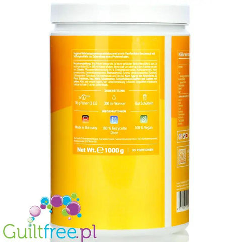 Rocka Nutrition Protein Shake Vanilla Cookie 1kg - wegański szejk proteinowy z 5 źródeł białek roślinnych bez cukru by Rocka Nutrition (rocka-nutrition-protein-shake-vanilla-cookie-1kg-weganski-szejk-proteinowy-z-5-zrodel-bialek-roslinnych-bez-cukru)
