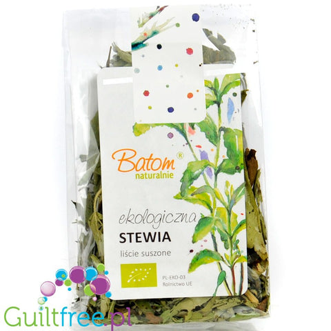 Batom ekologiczna stewia 20g - suszone listki stewii by Batom (batom-ekologiczna-stewia-20g-suszone-listki-stewii)