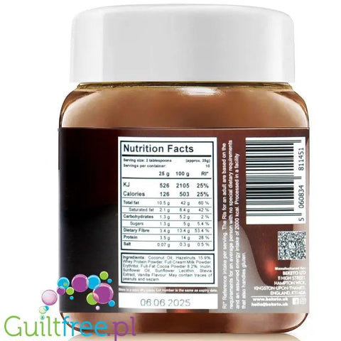 BeKeto Keto Krem™ Choco King - krem czekoladowo-orzechowy bez cukru z erytrolem i WPC by BeKETO (beketo-keto-krem-choco-king-krem-czekoladowo-orzechowy-bez-cukru-z-erytrolem-i-wpc)