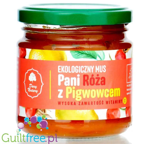 Dary Natury Pani Róża z Pigwowcem - ekologiczny mus owocowy z różą i pigwowcem by Dary Natury (dary-natury-pani-roza-z-pigwowcem-ekologiczny-mus-owocowy-z-roza-i-pigwowcem)