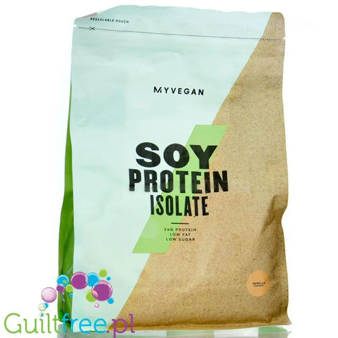 MyProtein Vegan Soy Protein Isolate Vanilla 1kg - wegańska odżywka białkowa, izolat białka sojowego by My Protein (myprotein-vegan-soy-protein-isolate-vanilla-1kg-weganska-odzywka-bialkowa-izolat-bialka-sojowego)