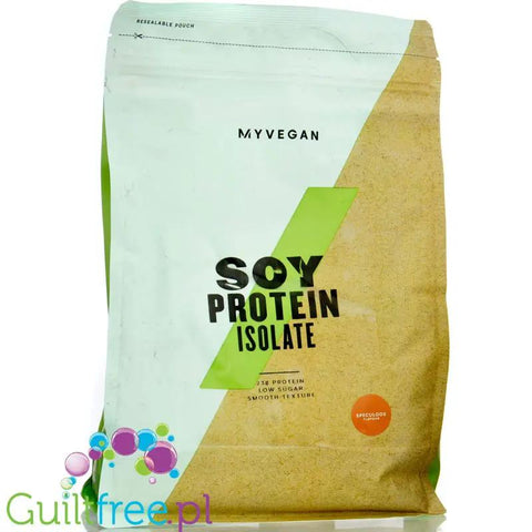 MyProtein Vegan Soy Protein Isolate Speculoos 1kg - wegańska odżywka białkowa, izolat białka sojowego by My Protein (myprotein-vegan-soy-protein-isolate-speculoos-1kg-weganska-odzywka-bialkowa-izolat-bialka-sojowego)