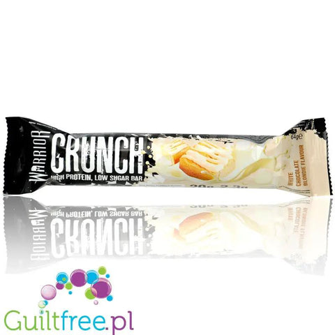 Warrior Crunch White Chocolate Blondie - baton proteinowy 20g białka, smak Karmelizowana Biała Czekolada & Karmel by Warrior Crunch (warrior-crunch-white-chocolate-blondie-baton-proteinowy-20g-bialka-smak-karmelizowana-biala-czekolada-karmel)