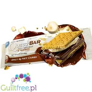 Quest Bar S'mores - baton proteinowy Marshmallow & Czekolada 20g białka by Quest Nutrition (quest-baton-proteinowy-s-mores)