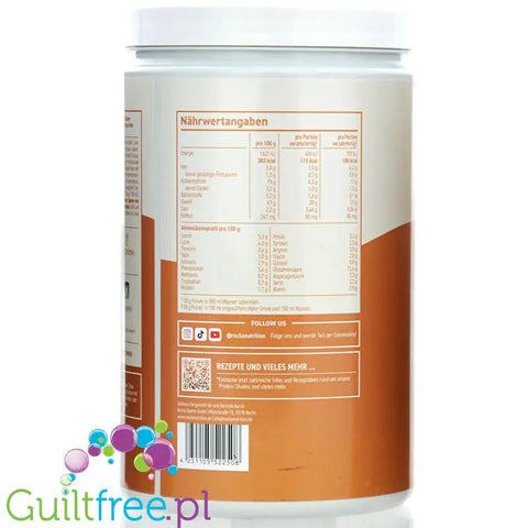 Rocka Nutrition Protein Coffee Frappuccino 1kg - wegańska kawa proteinowa 80mg kofeiny, z 4 źródeł białek roślinnych bez cukru by Rocka Nutrition (rocka-nutrition-protein-coffee-frappuccino-1kg-weganska-kawa-proteinowa-80mg-kofeiny-z-4-zrodel-bialek-roslinnych-bez-cukru)