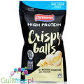 Ehrmann Protein Crispy Weisser Schokolade Balls - chrupkie kuleczki w polewie białkowej z białej czekolady by Ehrmann (ehrmann-protein-crispy-weisser-schokolade-balls-chrupkie-kuleczki-w-polewie-bialkowej-z-bialej-czekolady)
