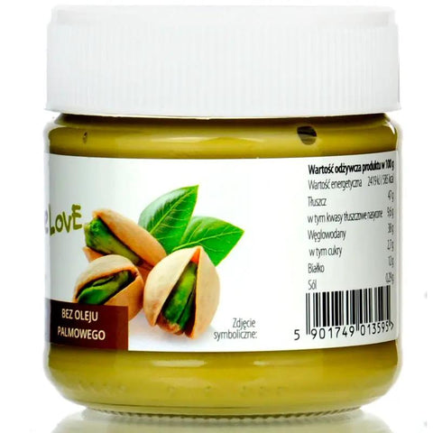 CD PistacjoweLove 45% pistacji - krem pistacjowy bez cukru i bez oleju palmowego by CD Miody i Kremy (cd-pistacjowelove-45-pistacji-krem-pistacjowy-bez-cukru-i-bez-oleju-palmowego)
