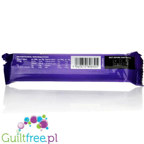 Skinny Food Milk Chocaholic Smooth Bar - batonik z mlecznej czekolady proteinowej bez dodatku cukru by Skinny Food (skinny-food-milk-chocaholic-smooth-bar-batonik-z-mlecznej-czekolady-proteinowej-bez-dodatku-cukru)