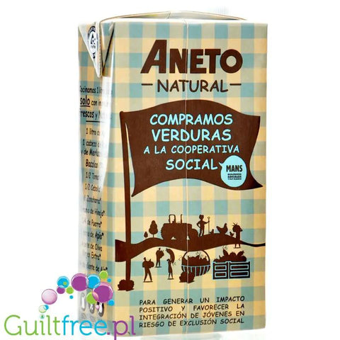 Aneto Natural Bulion Rybny 1L - wolno gotowany bulion z żabnicy i dorsza z warzywami 7kcal by Aneto (aneto-natural-bulion-rybny-1l-wolno-gotowany-bulion-z-zabnicy-i-dorsza-z-warzywami-7kcal)