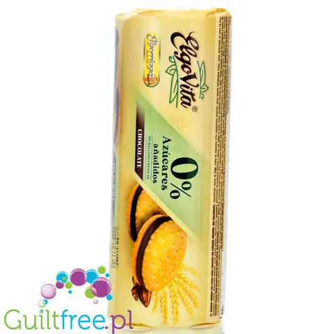 ElgoVita Biscuit Chocolate - kruche markizy przekładane kremem czekoladowym bez dodatku cukru by ElgoVita (elgovita-biscuit-chocolate-kruche-markizy-przekladane-kremem-czekoladowym-bez-dodatku-cukru)