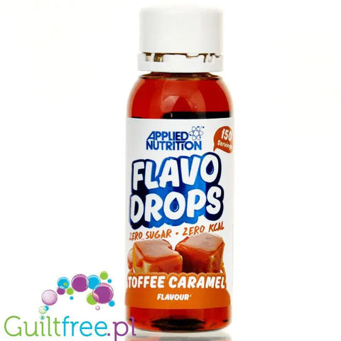 Applied Nutrition Flavo Drops Toffee Caramel - bezcukrowe dietetyczne krople smakowe Tofi & Karmel by Applied Nutrition (applied-nutrition-flavo-drops-tofi-karmel-bezcukrowe-dietetyczne-krople-smakowe)