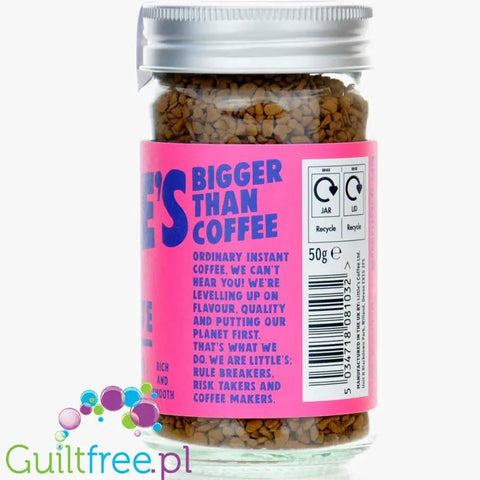 Little's Double Chocolate - liofilizowana, aromatyzowana kawa instant 4kcal by Little’s (little-s-swiss-chocolate-liofilizowana-aromatyzowana-kawa-instant-4kcal)