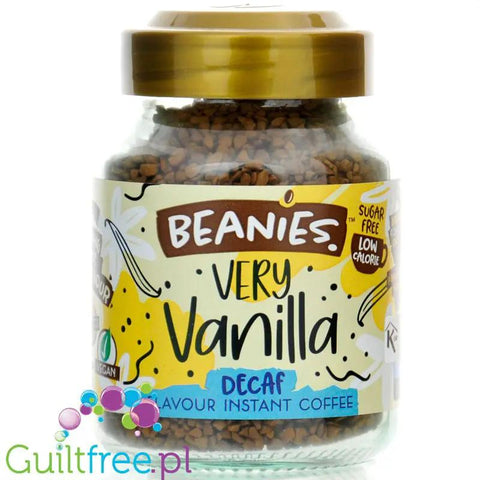 Beanies Decaf Very Vanilla - bezkofeinowa liofilizowana smakowa kawa waniliowa instant 2kcal by Beanies Flavour Coffee (beanies-decaf-very-vanilla-bezkofeinowa-liofilizowana-smakowa-kawa-waniliowa-instant-2kcal)